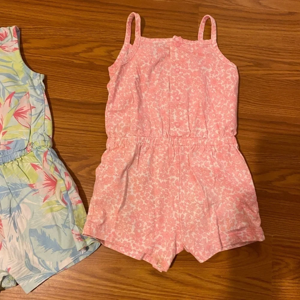 Set of 2 Carters Summer Jumpers size 18 Months (DO)